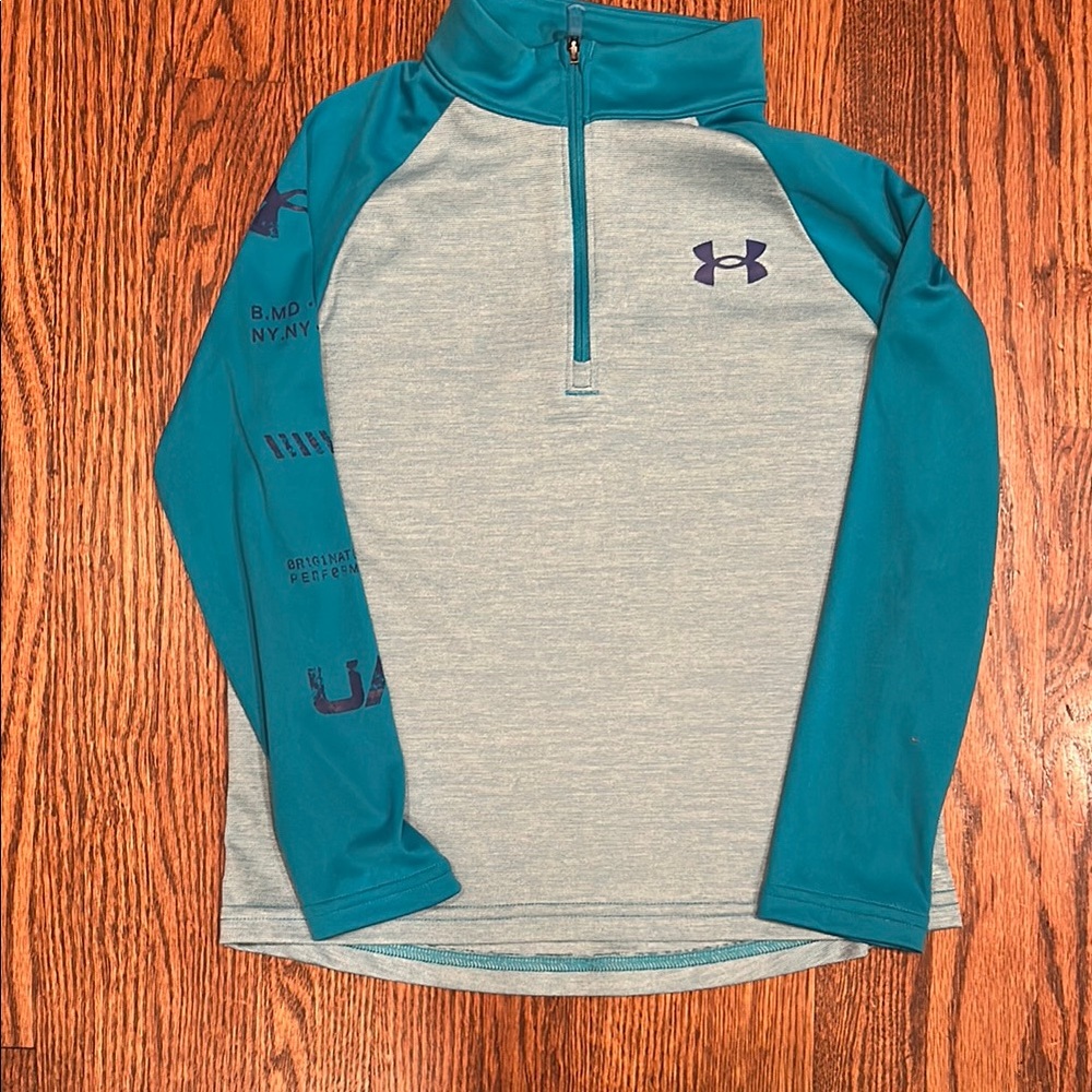 Under Armour Teal Quarter-Zip